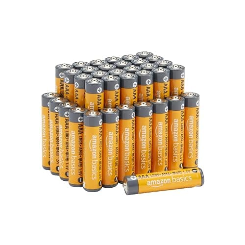 Amazon Basics AAA Alkaline High-Performance Batteries, 1.5 Volt, 10-Year Shelf Life, 36 Count (Pack of 1) - Image 1