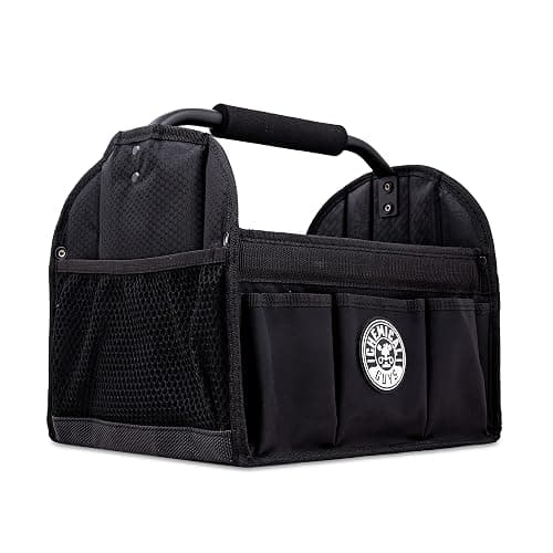 Chemical Guys Quick Load Collapsible Detailing Car Caddy Organizer & Storage – Portable Wash and Garage Organizer for Supplies, Tools and Accessories – Durable Black Design for Cars, Trucks & Home | Quick Load, Collapsible, For Cars, Trucks, SUVs, RVs - Image 1