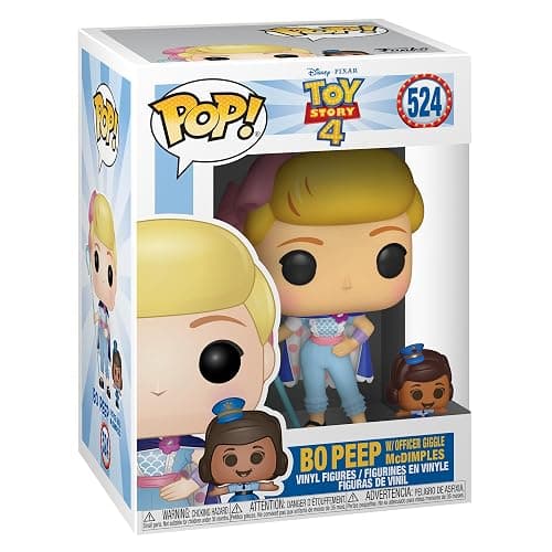 Funko Pop! Vinyl: Disney: Toy Story: Bo Peep With Officer Giggles McDimples Collectible Figure - Bo-Peep - Disney Pixar: Toy Story - Collectable Vinyl Figure - Gift Idea - Official Merchandise - Image 1