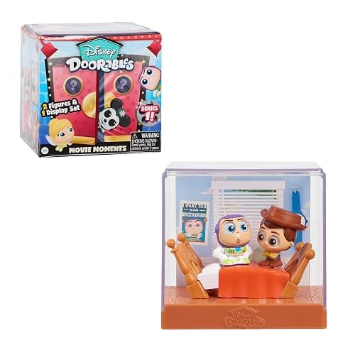 Disney Doorables Movie Moments Series 1, Collectible Mini Figures Styles May Vary, Officially Licensed Kids Toys for Ages 5 Up, Gifts and Presents by Just Play - Image 1