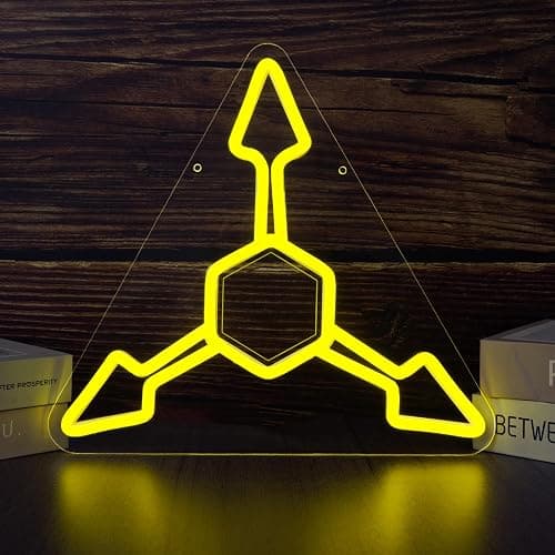 Murder Uzi Neon Sign For Wall Decor Dimmable USB Powered Absolute Solver Neon Light for Gaming Room Man Cave Decor Ideal Monder LED Light for Fans(13.2 * 11.5inch) - Image 1