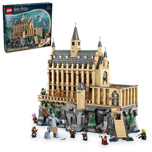 LEGO Harry Potter Hogwarts Castle: The Great Hall, Castle Toy Playset with 11 Minifigures, Harry Potter Collectible, Magical Gift for Boys, Girls or Any Fan, Harry Potter Toy for 10 Year Olds, 76435 - Image 1