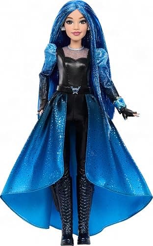 Mattel Disney Descendants: Wicked Wonderland Deluxe Fashion Doll & Accessory, Chloe Wonderland with Removable Movie-Inspired Clothing & Dagger - Image 1
