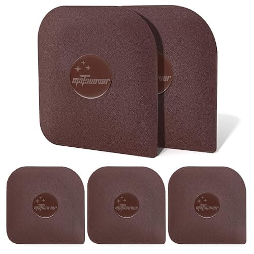 Pan Scraper, 5 Pcs Pot Scraper Plastic, Pot Scraper Non Scratch for Cast Iron, Pot and Pan Cleaning, Sturdy Scraper Kitchen Tool - Image 1