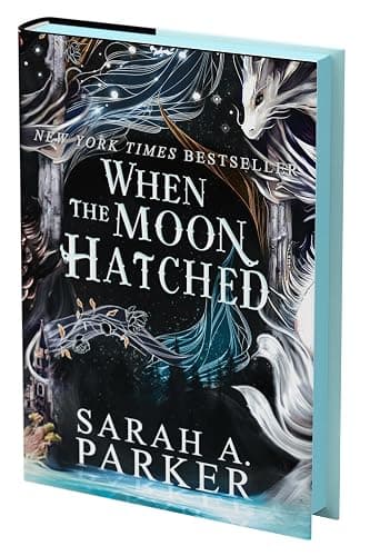 When the Moon Hatched: A Fast-Paced Romantasy with Undeniable Chemistry in a Stunning Immersive World (The Moonfall Series, 1) - Image 1