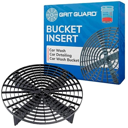 Grit Guard The Original Black Bucket Insert - 10" Diameter Car Wash Bucket for Car Washing, Detailing Compatible with 3.5, 4, 5 and 6 Gallon Buckets - Made in the USA - Image 1