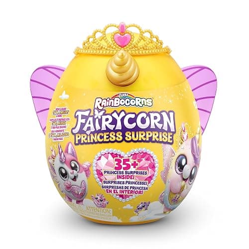 Bizak Rainbocorns Fairycorn Princesses, Egg with 35+ Different Surprises to Open and Discover, Includes Wings, Tiara, Magic Wand, Slimy Surprises and More (62369281) - Image 1