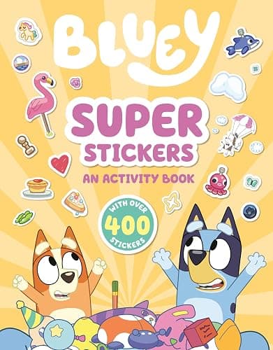 Bluey: Super Stickers: An Activity Book with Over 400 Stickers - Image 1