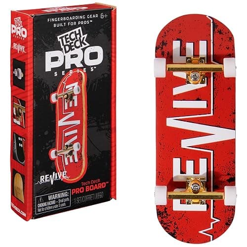 TECH DECK, Revive Pro Series Finger Board with Storage Display, Built for Pros; Authentic Mini Skateboards, Kids Toys for Ages 6 and up - Image 1