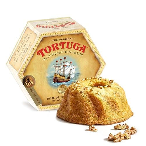 TORTUGA Caribbean Original Rum Cake with Walnuts - 4 oz Rum Cake - The Perfect Premium Gourmet Gift for Stocking Stuffers, Gift Baskets, and Christmas Gifts - Great Cakes for Delivery - Image 1