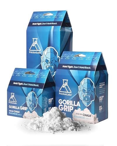 Friction Labs Premium Loose Climbing Chalk - High-Performance Hand Chalk with Superior Grip for Bouldering, Climbing, Weightlifting & More - Long Lasting & Skin Friendly Powdered Chalk - Image 1