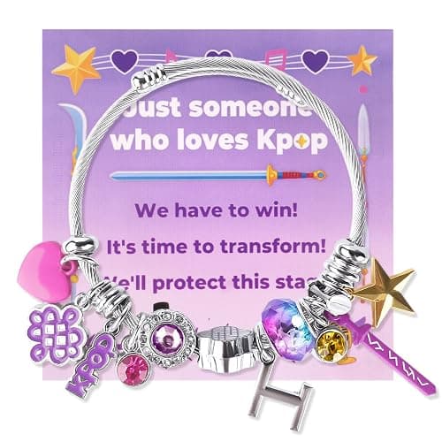 CelyBoutique KPop Bracelet - Merch Kpop Stuff items Bracelet Chirstmas Gift for Women, Kpop Jewelry accessories for Funs - Image 1