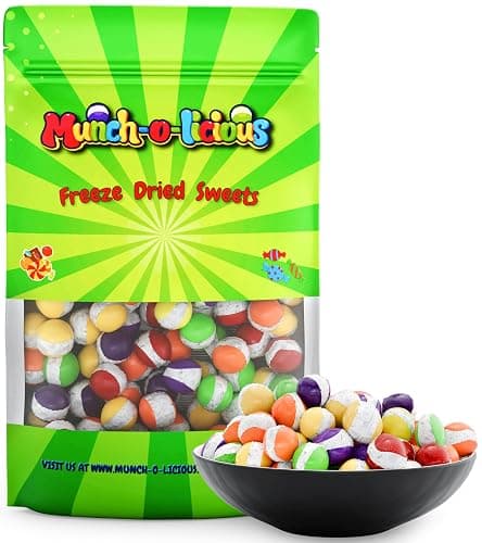 Munch-o-licious Freeze Dried Sweets 100g | Vegan Halal | Freeze Dried Candy | American Sweets |TikTok| Gift| Christmas| - Image 1