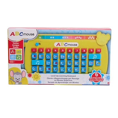ABCmouse®, Level-Up Learning Keyboard, 3 Learning Modes, Learning and Education, Pretend Play, Kids Toys for Ages 3 Up by Just Play - Image 1