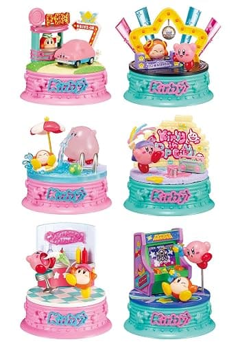Re-Ment Kirby in Pop City Blind Box - Includes 1 of 6 Collectible Mini Figurines - Fun and Versatile Decoration - Image 1