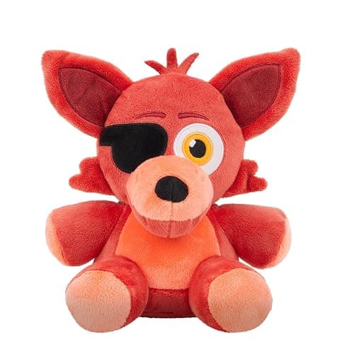 Five Nights At Freddy's Classic Foxy Plush - 8-Inch Stuffie with Soft Material and Glow-In-The-Dark Eyes - Image 1