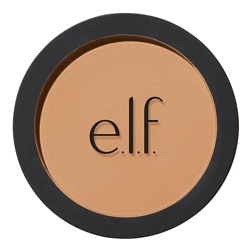e.l.f. Primer Infused Bronzer, Matte Finish & Long Wear, Creates A Radiant Glow, Forever Sunkissed, 0.35 Oz (9.9g) - Image 1