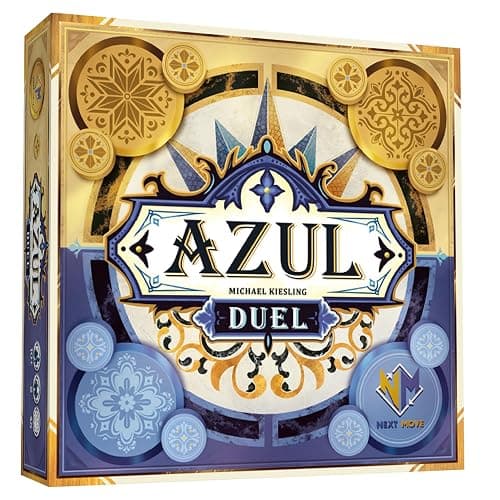 Azul Duel Board Game - Competitive Head-to-Head Tile-Placement Strategy Game, Stunning Mosaic Art and Quick Gameplay for Kids & Adults, Ages 8+, 2 Players, 30-45 Minute Playtime, Made by Plan B Games - Image 1