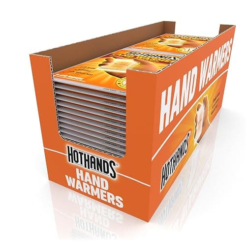 HotHands Hand Warmers - Long Lasting Safe Natural Odorless Air Activated Warmers - Up to 10 Hours of Heat - 40 Pair - Image 1