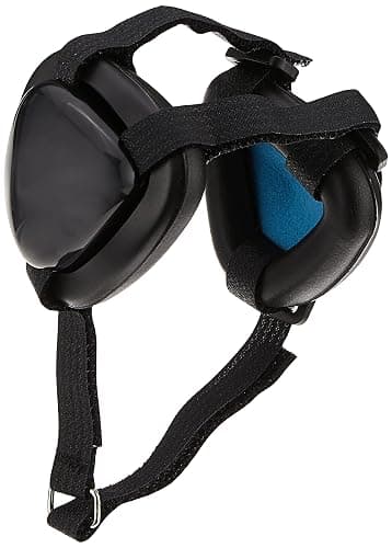 Mutt Muffs DDR337 Hearing Protection for Dogs, Black, Large - Medium Pink - Image 1