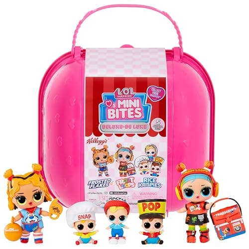 L.O.L. Surprise! Loves Mini Sweets S3 Deluxe- Kellogg's with 4 Dolls, Accessories, Limited Edition Dolls, Candy and Cereal Theme, Kellogg’s Theme, Collectible Dolls- Great Gift for Girls Age 4+ - Image 1