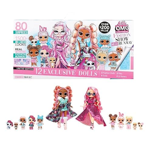 LOL Surprise Fashion Show Mega Runway - 4-In-1 Playset with 80 Surprises Including 12 Dolls, Accessories & More - 1500+ Mix & Match Looks - Collectable - For Kids Ages 4+ - Image 1