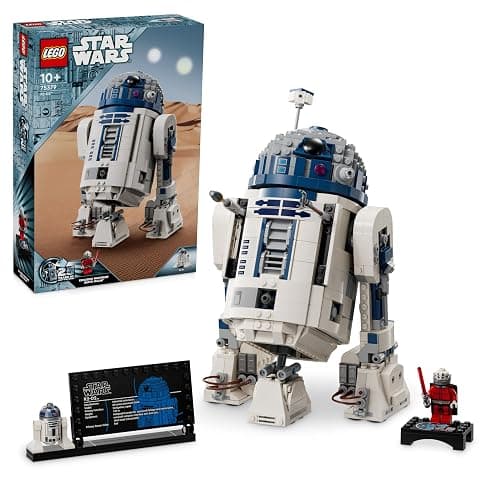 LEGO Star Wars 75379 R2-D2 Spielzeug – Spielfigur zum Ausstellen mit drehbarem Kopf, Periskop und Werkzeugen mit Darth Malak Minifigur – Geschenk für Jungs ab 10 Jahren und Erwachsene - Image 1