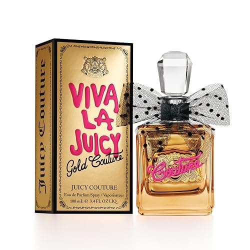 Juicy Couture Viva La Juicy Gold Eau De Parfum, Women's Perfume with Notes of Luscious Berry, Jasmine Sambac & Vanilla Cream - Fruity & Sweet, EDP Spray - Image 1