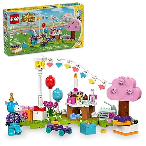 LEGO Animal Crossing Julian’s Birthday Party Video Game Toy for Kids, Animal Crossing Toy from The Video Game Series with Horse Toy Minifigure, Birthday Gift for Girls and Boys Ages 6 and Up, 77046 - Image 1