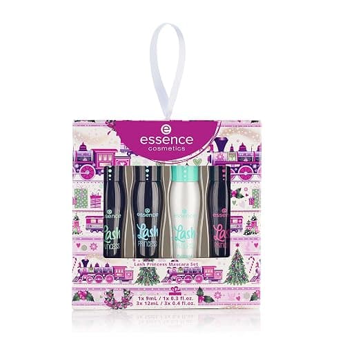 essence Lash Princess Mascara Holiday Gift Set | 4 Vegan & Cruelty-Free Mascaras | False Lash Effect, Waterproof, Primer, Curl & Volume | Stocking Stuffer for Beauty Lovers - Image 1