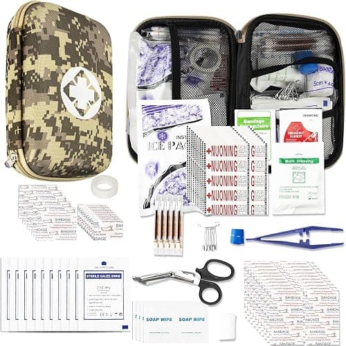 Car-Home Survival First-Aid Kit Emergency-Kit - Camouflage 277Pcs Equipment Travel Supplies Home Camping Hiking YIDERBO | Equipment Travel Supplies Home Camping Hiking - Image 1
