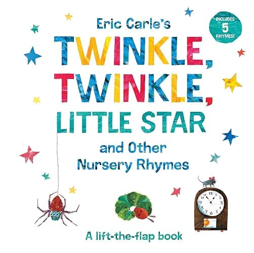 Eric Carle's Twinkle, Twinkle, Little Star and Other Nursery Rhymes: A Lift-the-Flap Book (The World of Eric Carle) - Image 1