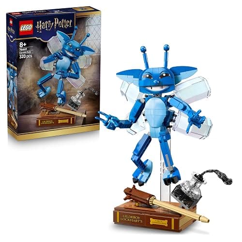 LEGO Harry Potter Cornish Pixie Toy - Bedroom or Desk Decor Figure w/Gilderoy Lockhart's Book and Wand - Birthday Gift for 8+ Year Old Girls & Boys - 76461 - Image 1