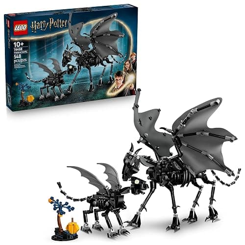 LEGO Harry Potter Thestral Family Building Toy - Pretend Play for Kids, Boys and Girls, Ages 10+ - Collectible Harry Potter Poseable Action Figures - Gift Idea for Birthdays - 76458 - Image 1