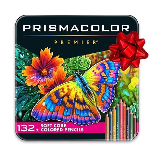 Prismacolor Premier Colored Pencils, Soft Core, Assorted Colors, 132 Count - Durable, Vibrant, Ultra-Smooth, Adult Coloring, Drawing, Sketching, Arts & Crafts - Image 1