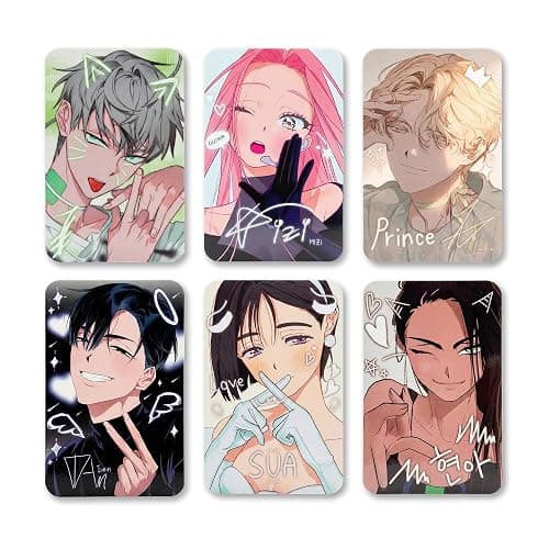 YJacuing Alien Stage Official Photocards (Idol Series) | 6-Card Pack, Anime Merch, ALNST, Collectibles, Limited Edition - Image 1