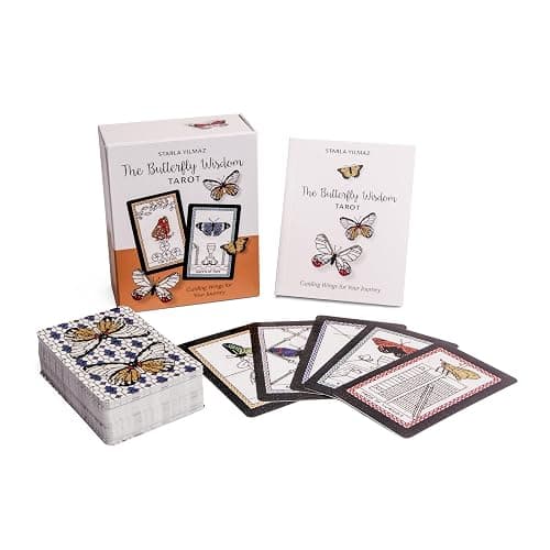 The Butterfly Wisdom Tarot: Guiding Wings for Your Journey (Tarot Kit Box Set with 78 Cards and Guide Book) - Image 1
