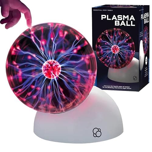 Want: Thames & Kosmos The Plasma Ball Essential STEM Tool | Classic Scientific Device, Fresh 5-inch Glass Sphere, Interactive Electric Light Show | Explore Electricity, Matter, Energy, Small - Image 1