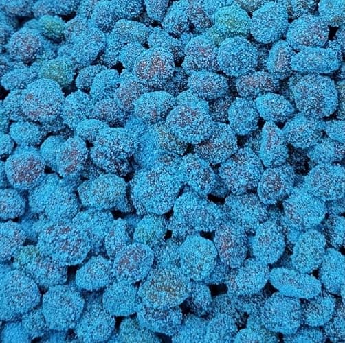 Sour Blue Raspberry Gushers, Best Viral TikTok Candy, Irresistible Extremely Sour Gushers/Gummys (16 Ounces - 1 Pound, Blue Raspberry Flover) - Image 1