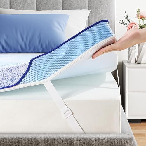PERLECARE 3 Inch Twin XL Medium-Firm Memory Foam Mattress Topper, CertiPUR-US®, Cooling Bamboo Cover, Removable&Washable, Oeko-Tex Certified - Image 1