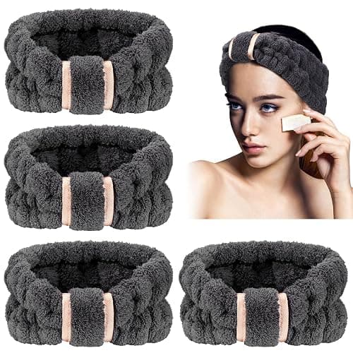 4 Pack Microfiber Headbands - Image 1