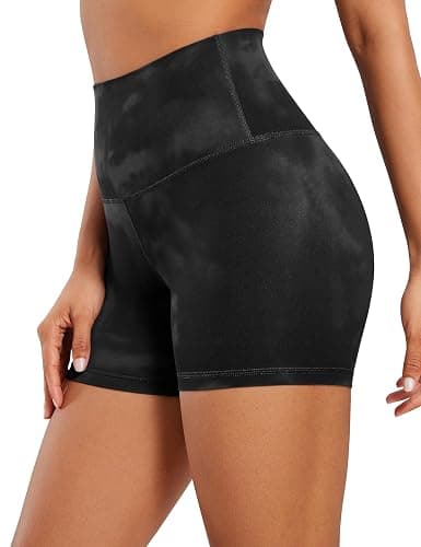 CRZ YOGA Butterluxe Biker Shorts 4'' - High Waisted Booty Workout Volleyball Yoga Womens Spandex - Image 1