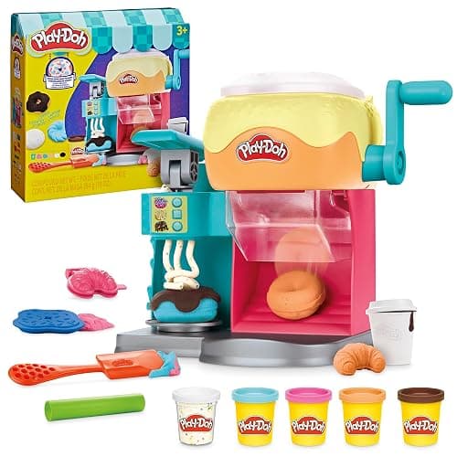 Play-Doh Donut Drop Shop Playset, Play Food Toy, Kids Arts & Crafts, Easter Gift for Kids 3+ Years - Image 1