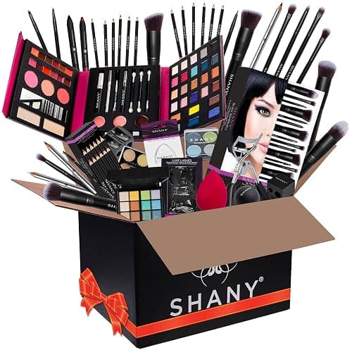 SHANY Cosmetics SHANY Gift Surprise- AMAZON EXCLUSIVE - All in One Makeup Bundle - COLORS & SELECTION VARY MULTI-COLORED, Unscented - Image 1