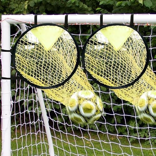 Football Target Net, Easy to Attach and Detach Soccer Goal Net for Goal Training and Accuracy Practice - Image 1