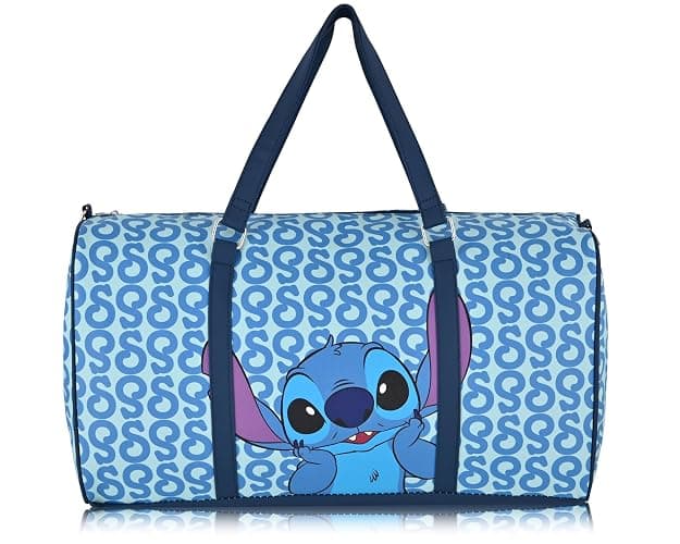 Stitch, Minnie, Mickey, Pooh, Harry Potter, or Jack Skellington 16" Leather Mini Travel Bag, Duffle Bag, Overnight Bag - Image 1