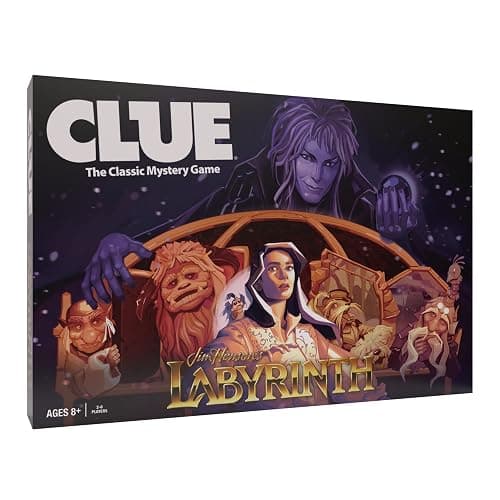 CLUE: Labyrinth | Solve The Mystery - Who Does Jareth Control, Where is Toby, and What Object is Used | Collectible Clue Game Based on Jim Henson’s Labyrinth | Officially-Licensed Game - Image 1