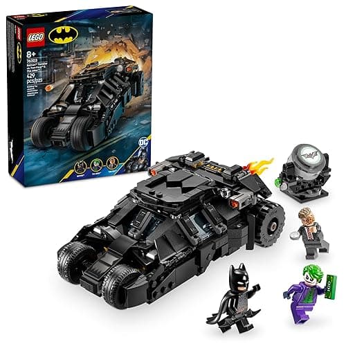 LEGO DC Batman Tumbler vs. Two-Face & The Joker Toy Building Set - Superhero Batmobile Toy from The Dark Knight for Kids, Boys and Girls, Ages 8+ - Gift Idea for Birthday and Batman Fans - 76303 - Image 1