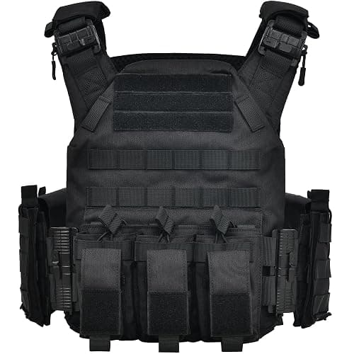 GFIRE Tactical Vest - Airsoft Lightweight Modular 3D Breathable Quick Release Vest, Adjustable Tactical Gear for Training - Image 1
