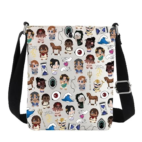 G2TUP Greek Epic Crossbody Bag Odysseus & Penelope & Telemachus & Athena & Polites & Hermes Ancient Greece Gods Shoulder Bag - Image 1